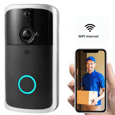 Imagen 2 del producto Cámara inteligente Portero Wifi DoorBell con Timbre para Smartphone Intercomunicador Ángulo 166°
