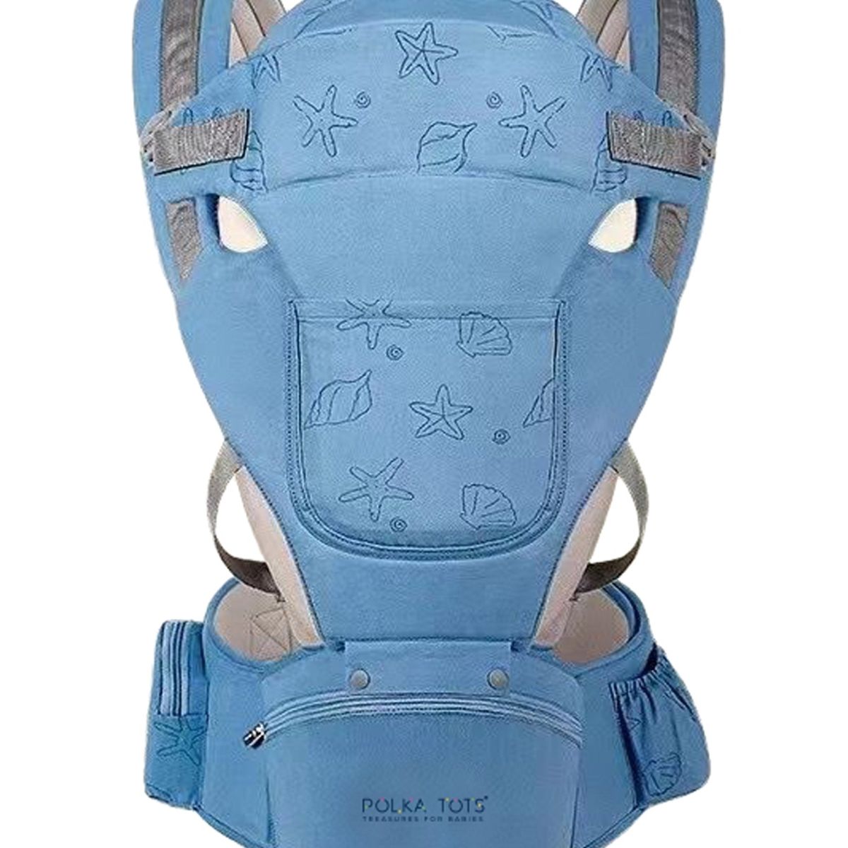 GENERICO - Portabebés Ergonómico 6 en 1 mochila AIEBAO