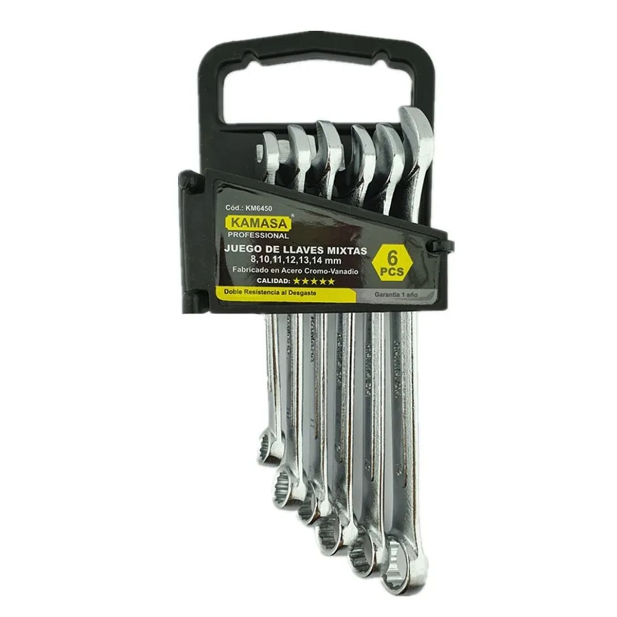 KAMASA - Juego De Llaves Punta De Corona 6 Piezas Kamasa Km6450
