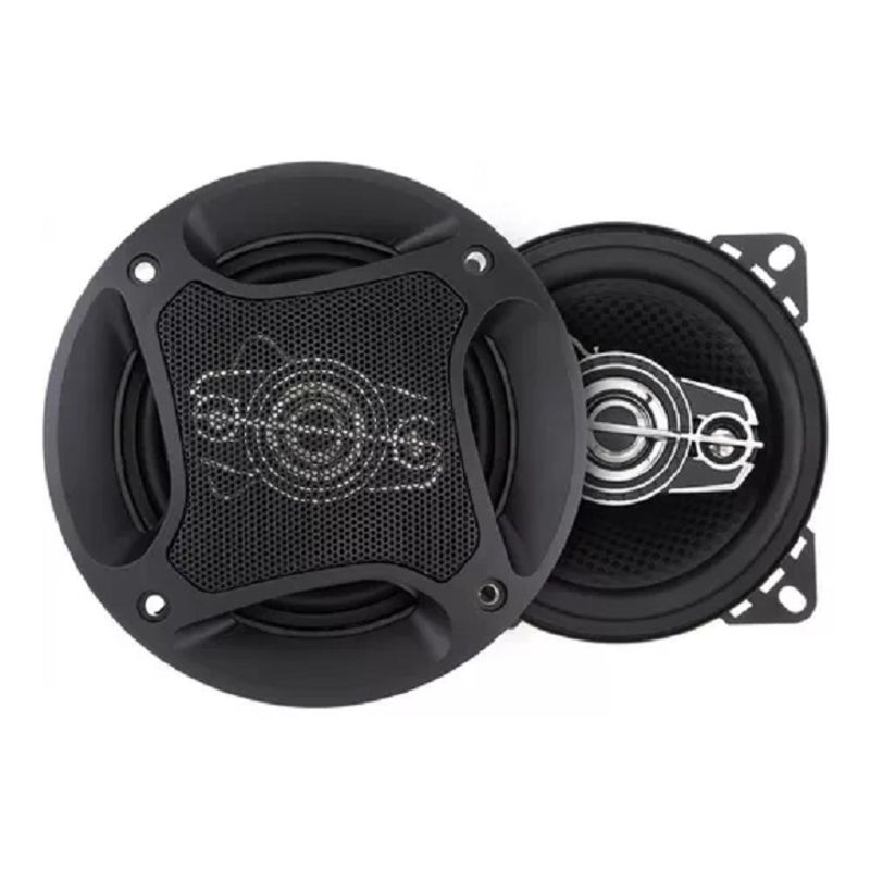 GENERICO - Kit 2 Parlantes Auto 10cm Redondo 250wmax Coaxial / 213106
