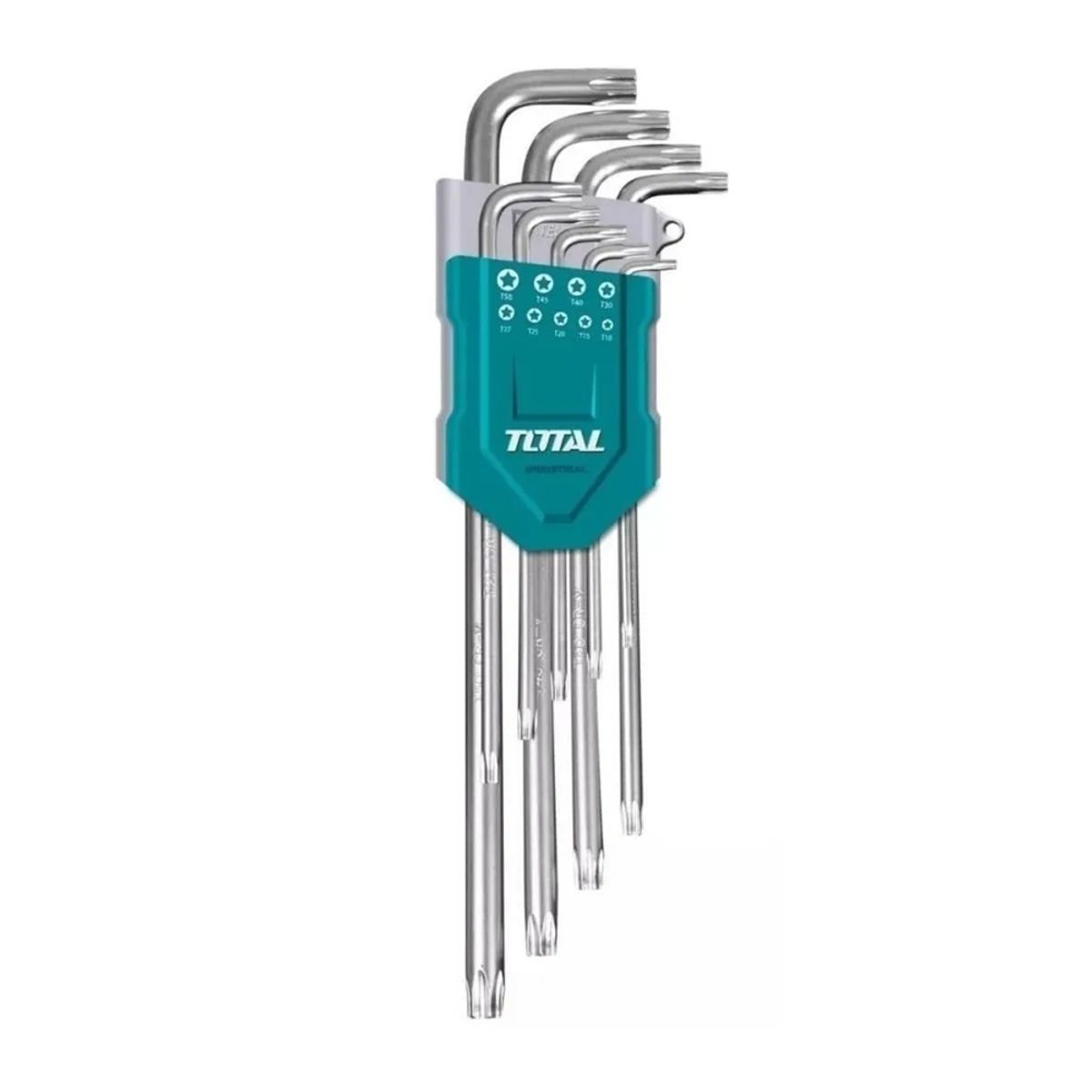 TOTAL TOOLS - Set Juego De Llaves Medianas Allen Estrella 9 Piezas