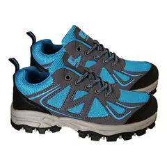 GENERICO - Zapatillas De Mujer Outdoor Otoño - Invierno Gris Azul - 7063