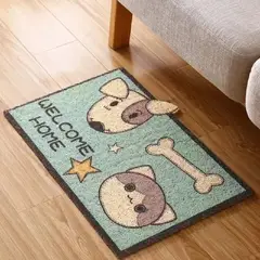 GENERICO - Limpiapiés Alfombra: Bienvenida Mascota Cocina Baño 3 PEERO GATO