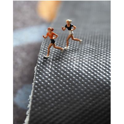 Imagen 2 del producto Limpiapiés Alfombra: Bienvenida Mascota Cocina Baño 12 GARRITA NARANJA