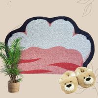 Limpiapiés Alfombra: Bienvenida Mascota Cocina Baño 14 GARRITA LINEAS