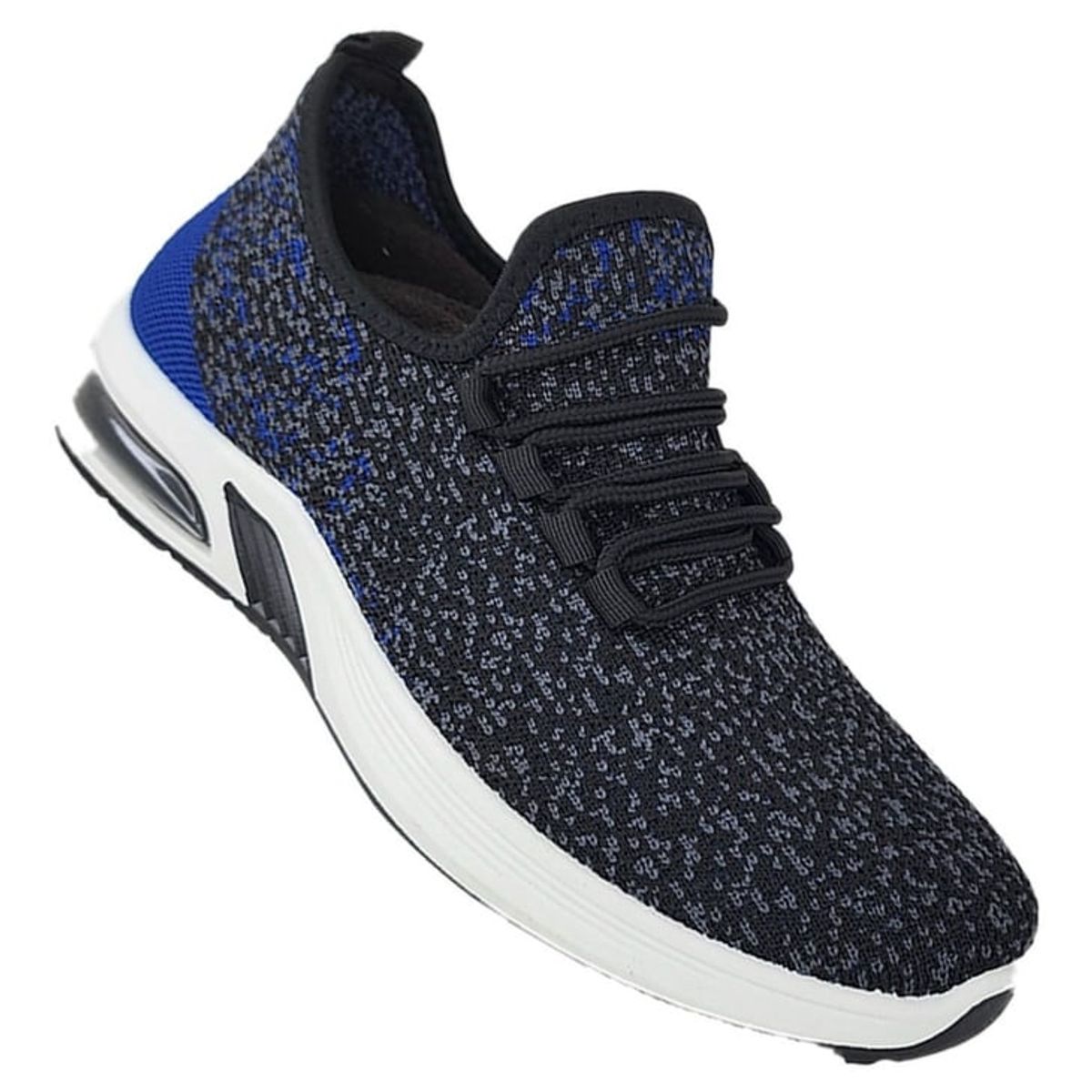 GENERICO - Zapatillas Air De Hombre Deportivas Running Negro/Azul 3200