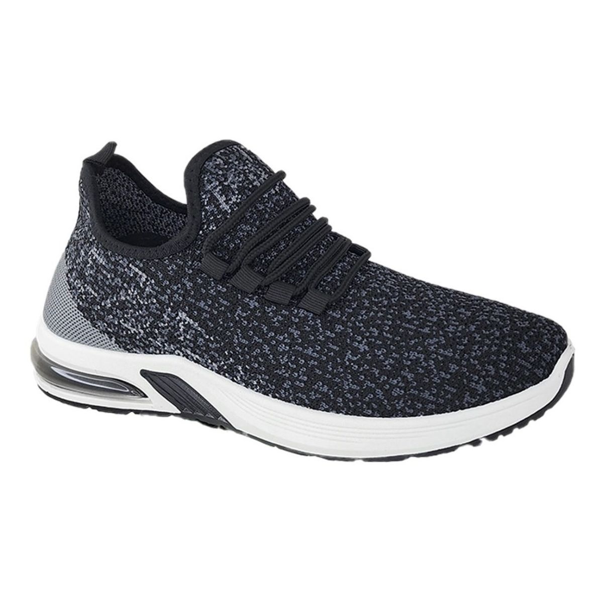 GENERICO - Zapatillas Air De Hombre Deportivas Running Negro/Gris 3201