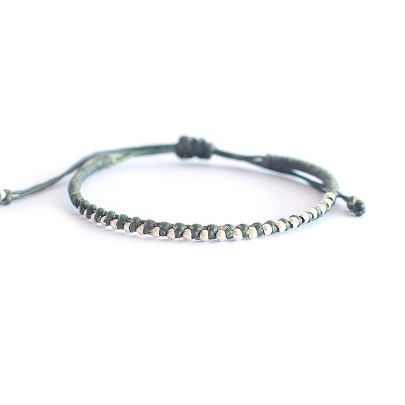 ZAZU - Pulsera Verde Militar Maui-Joyas Zazü