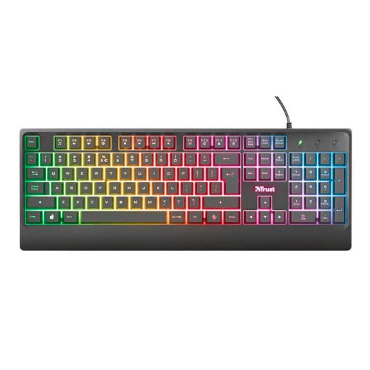 TRUST - Teclado Gamer Membrana Trust Ziva - Crazygamesenchile