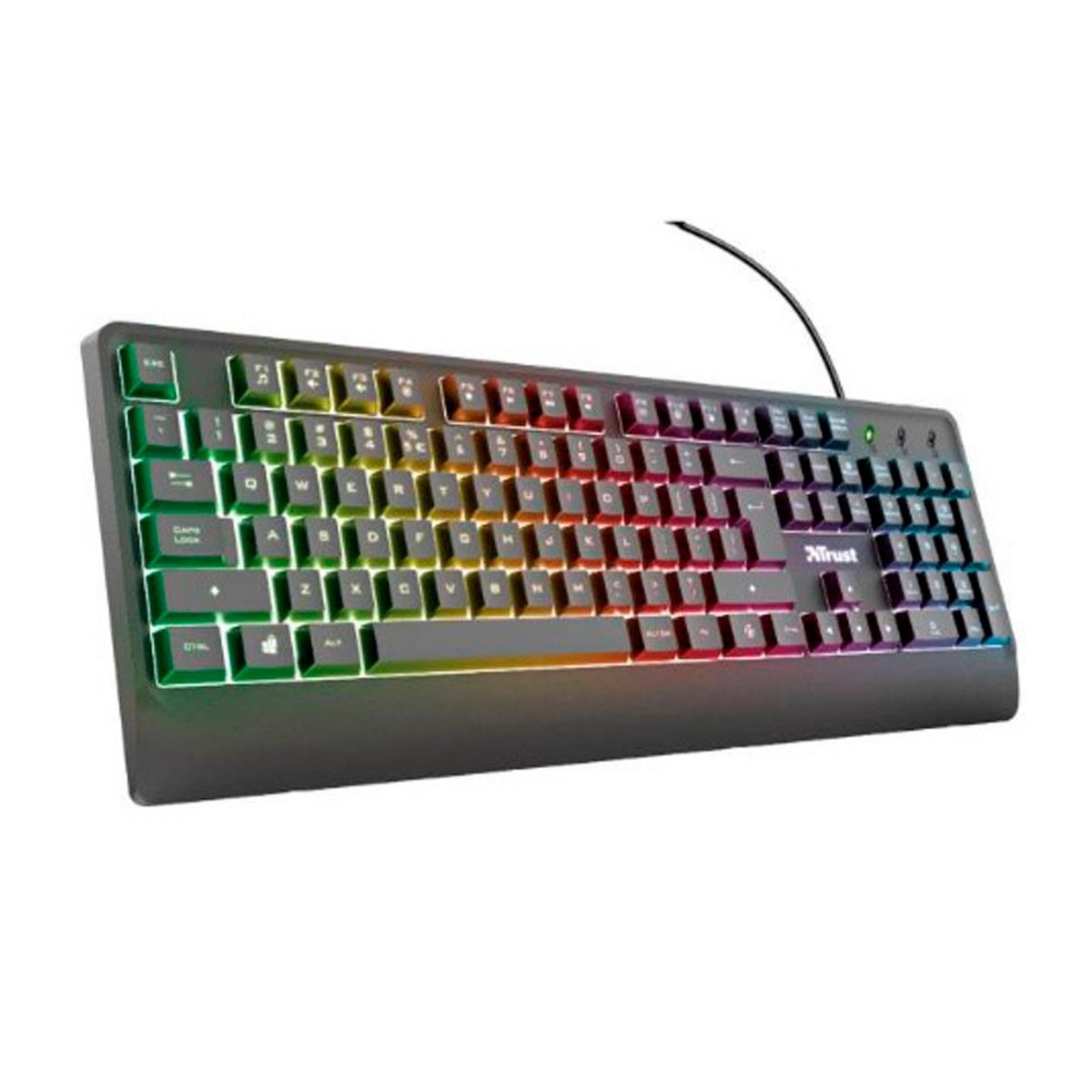 TRUST - Teclado Gamer Membrana Trust Ziva - Crazygamesenchile