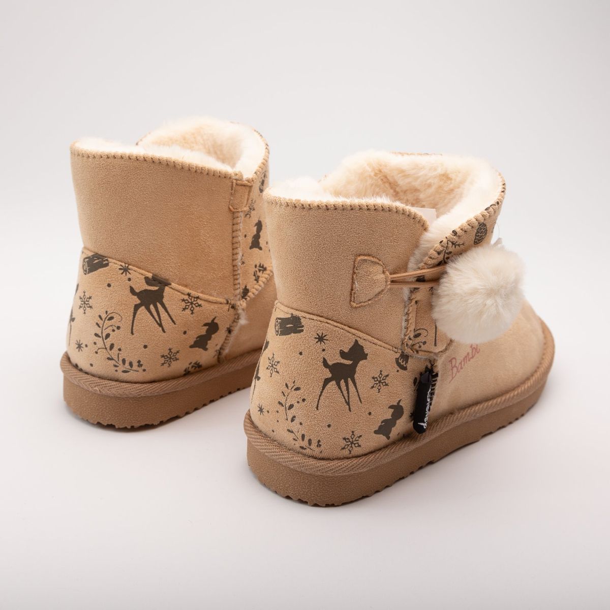DISNEY - Bota Chiporro Mujer Bambi Diseños Cafe Disney