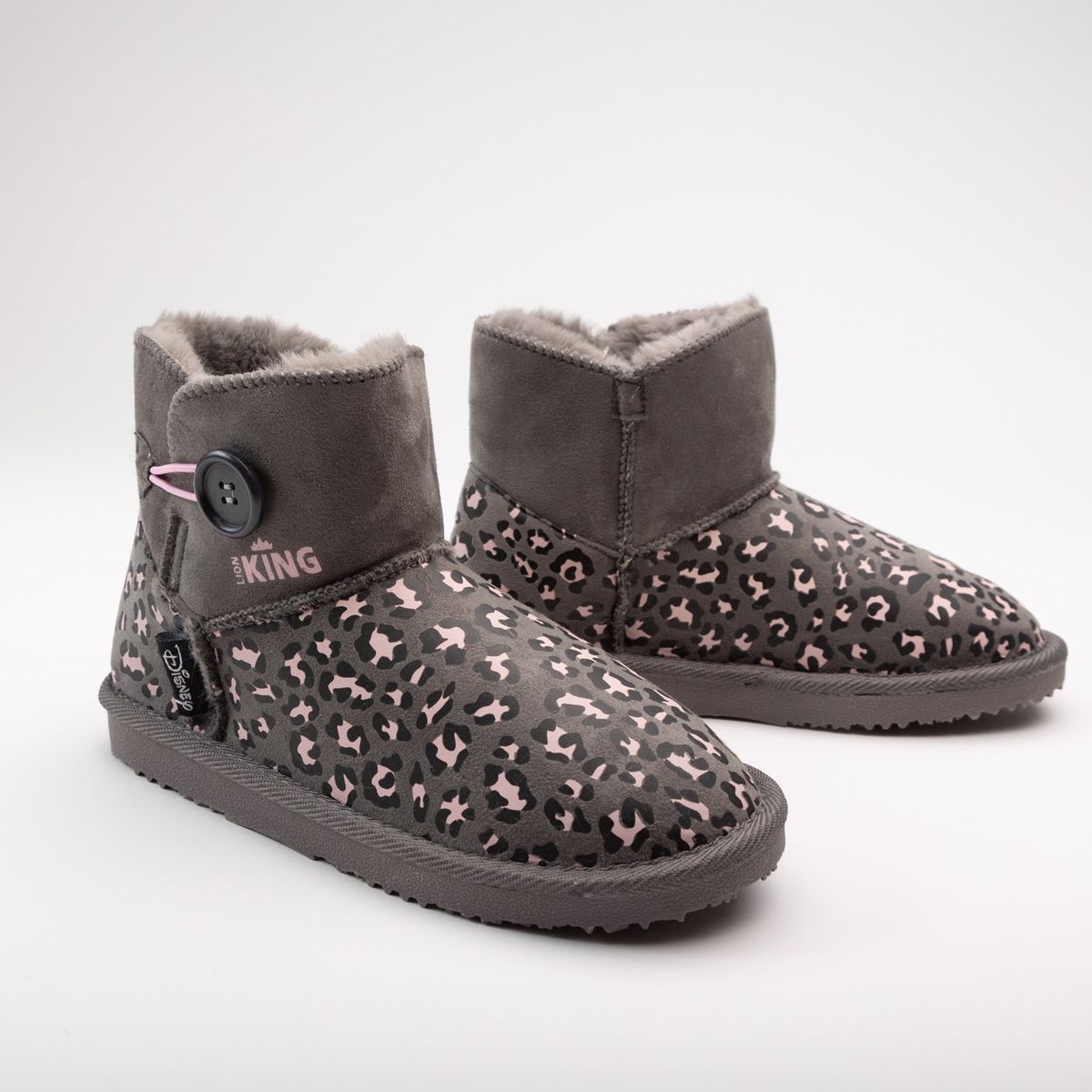 DISNEY - Bota Chiporro Mujer Rey Leon Safari Gris Disney