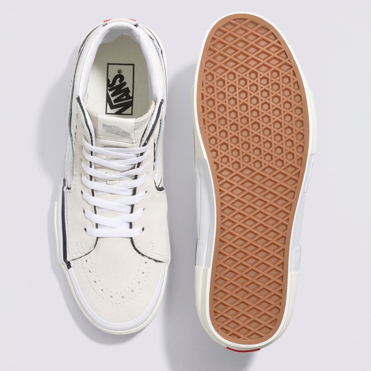 VANS - Zapatilla Unisex Sk8-Hi Reconstruct Marshmallow VANS