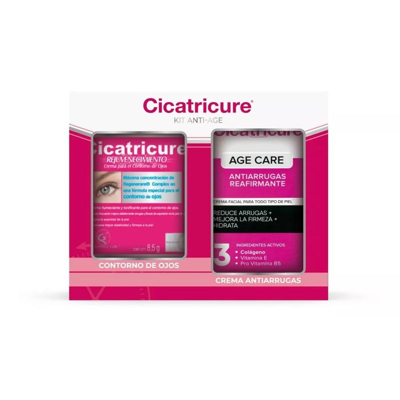 CICATRICURE - Pack Cicatricure Age Care Reafirmante + Cicatricure Ojos 8,5 Gr