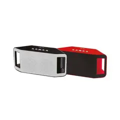 DBLUE - Parlante Bluetooth Portatil DBS110 Rojo/Negro - Crazygames