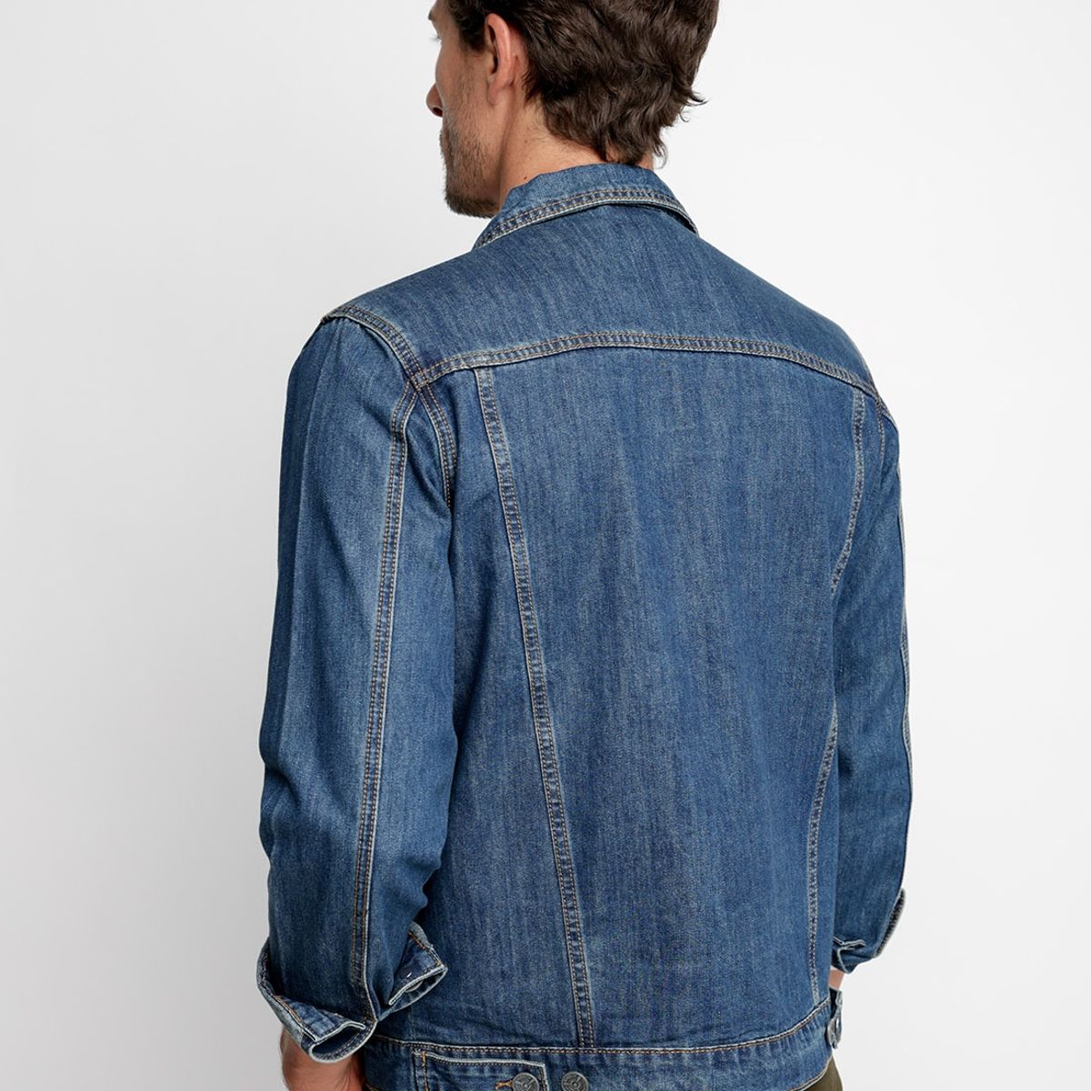 FEROUCH - Chaqueta Básica Denin Fj Azul Ferouch