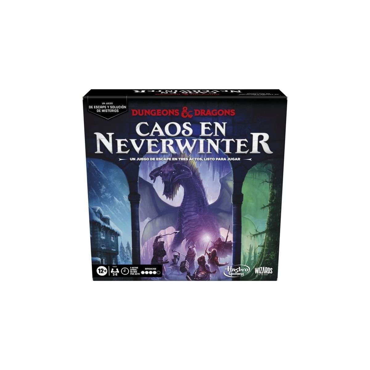 DD - JUEGO DE MESA DUNGEONS DRAGONS CAOS EN NEVERWINTER