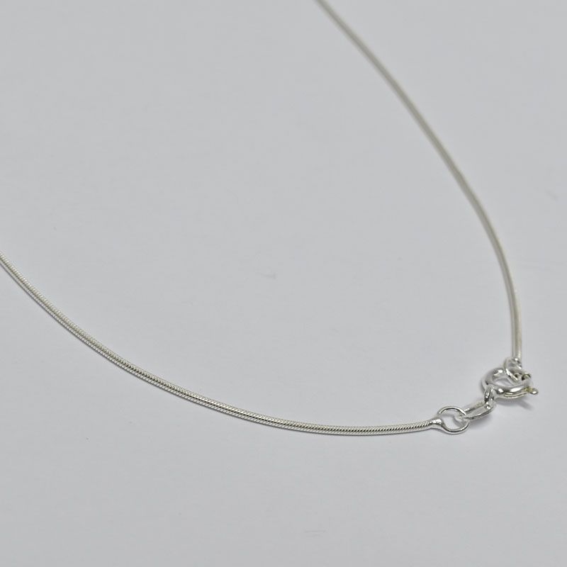 ROSETT - Cadena cola de ratón 50 cm Plata 925