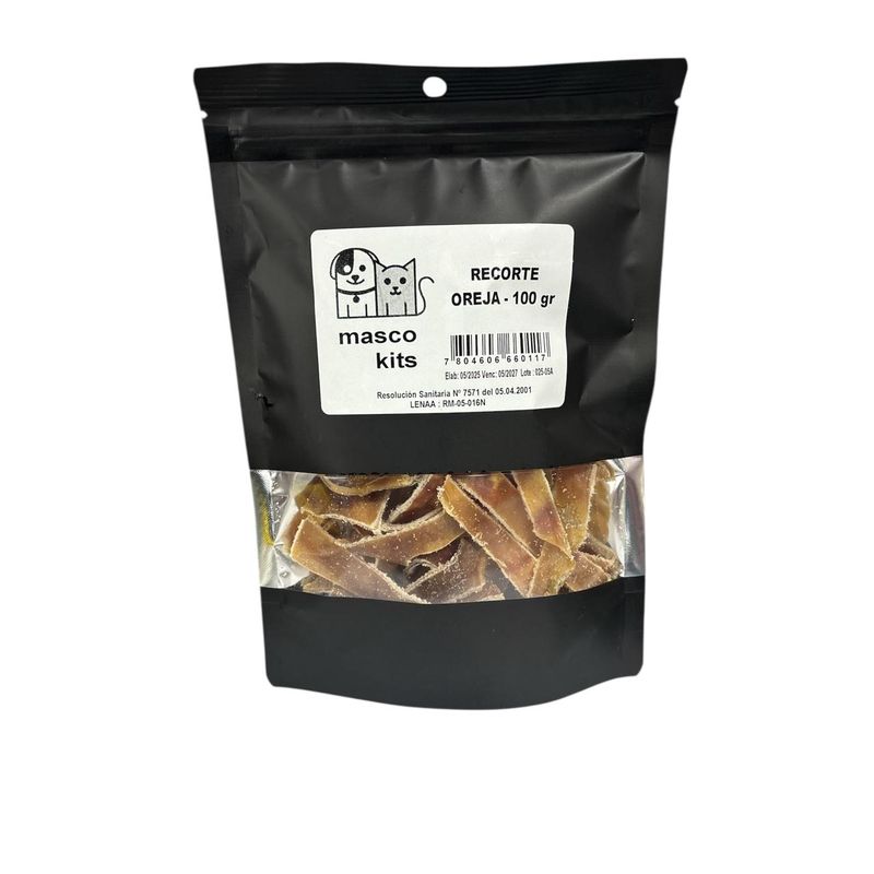 MASCOKITS - Snack Para Perros Recorte De Cerdo 100 Natural