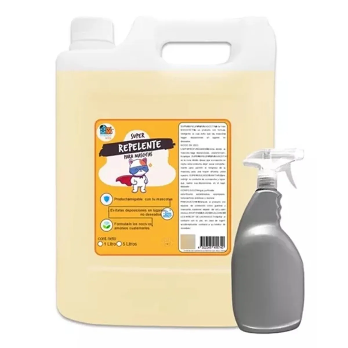 MASCOKITS - Super Repelente Para Perro Y Gato 5 Litros