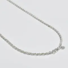 ROSETT - Cadena tourbillón 55 cm Plata ley 925