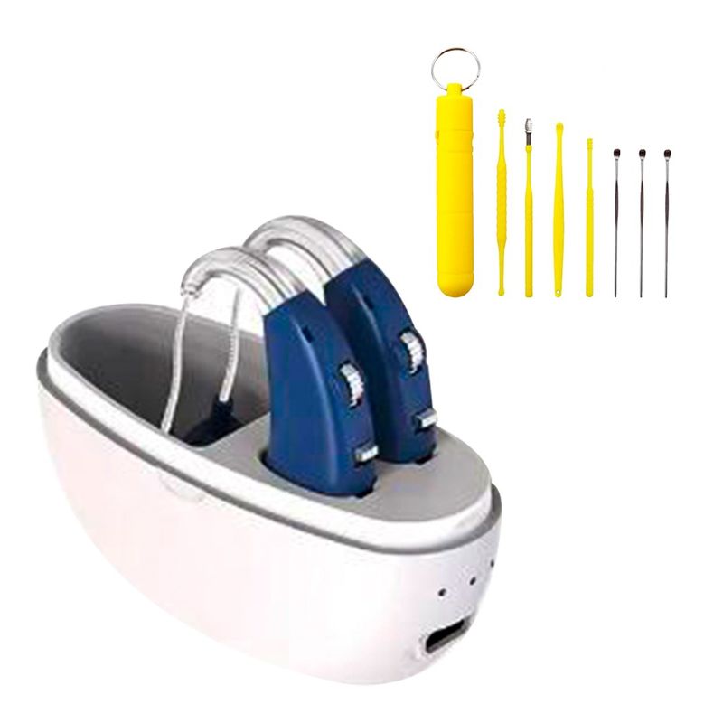MG SPIRIT - Audifonos Ortopedicos Recargables para Sordos - Sordera 2 unidades