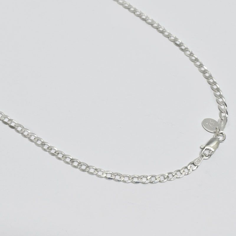 ROSETT - Cadena groumet 60 cm Plata ley 925