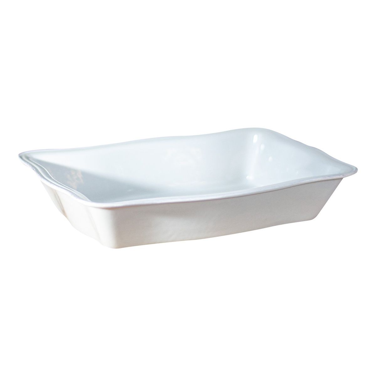 GENERICO - Fuente de Cerámica phorno tipo Gres - RECTANGULAR 30x22-Gris