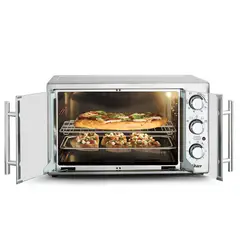 OSTER - Horno Oster® puertas estilo francés con freidora de aire TSSTTVFDMAFNS