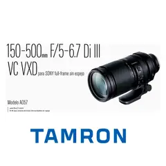TAMRON - Lente A057 150-500mm F/5-6.7 Di Iii Para Sony E