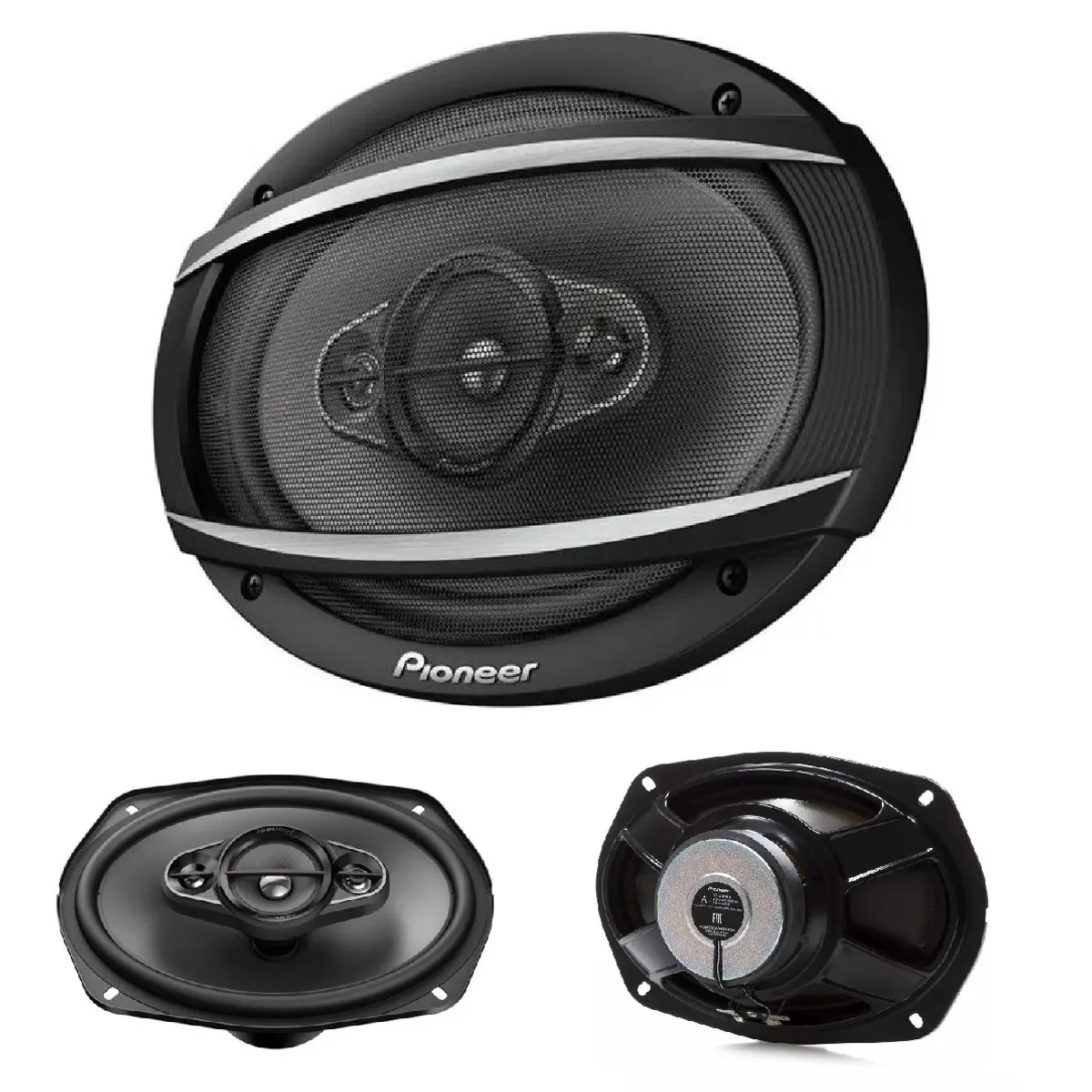 PIONEER - Parlantes para Auto Pioneer Ovalados 4 vías Original