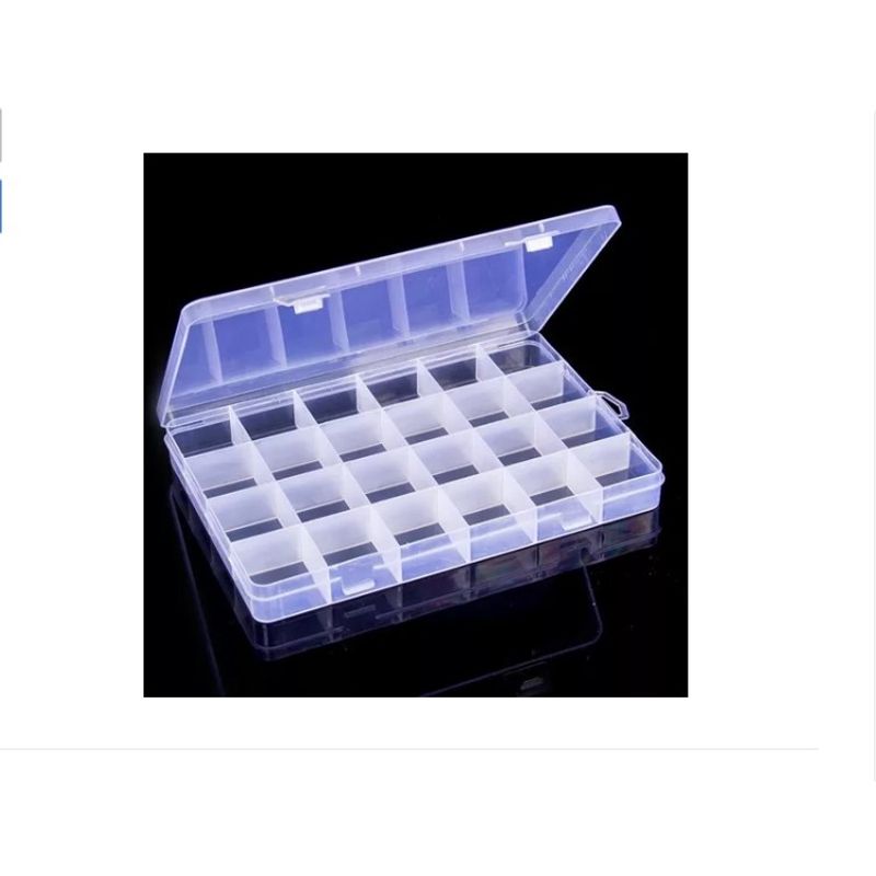 GENERICO - Caja Organizadora Plastico 24 Divisiones
