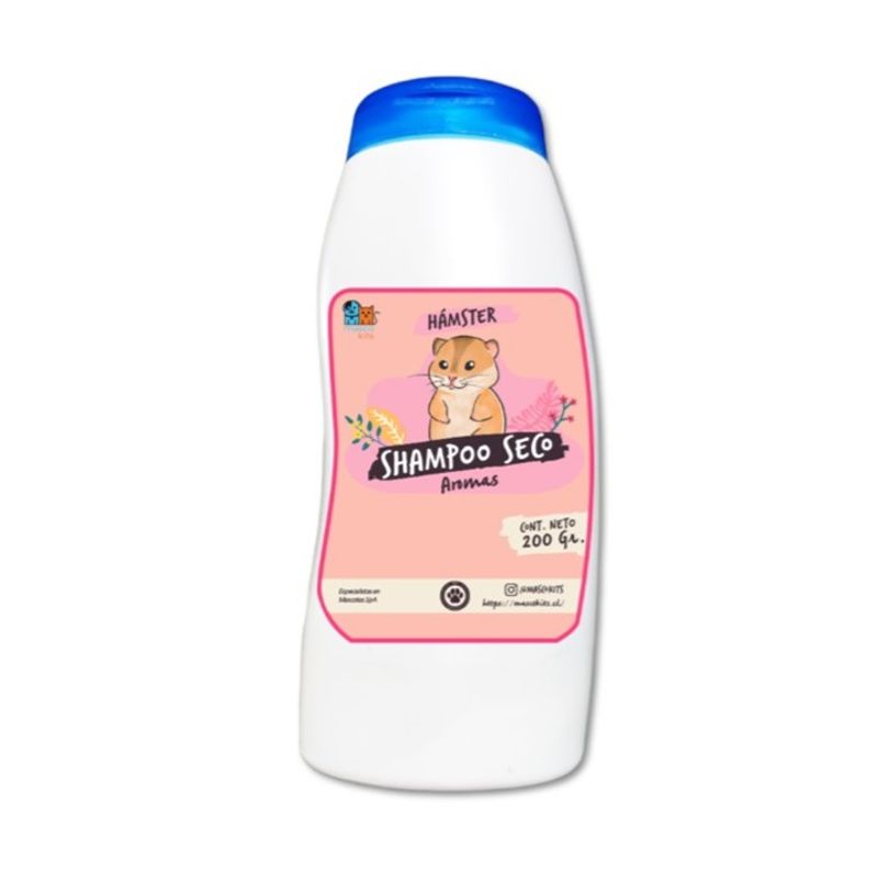 MASCOKITS - Shampoo Seco P Hamster Y Roedores Aroma Coco Vainilla 150gr