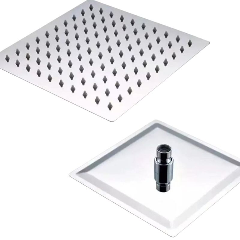 ALDAY - Plato de Ducha Cuadrado N8 En Acero Inoxidable - Alday