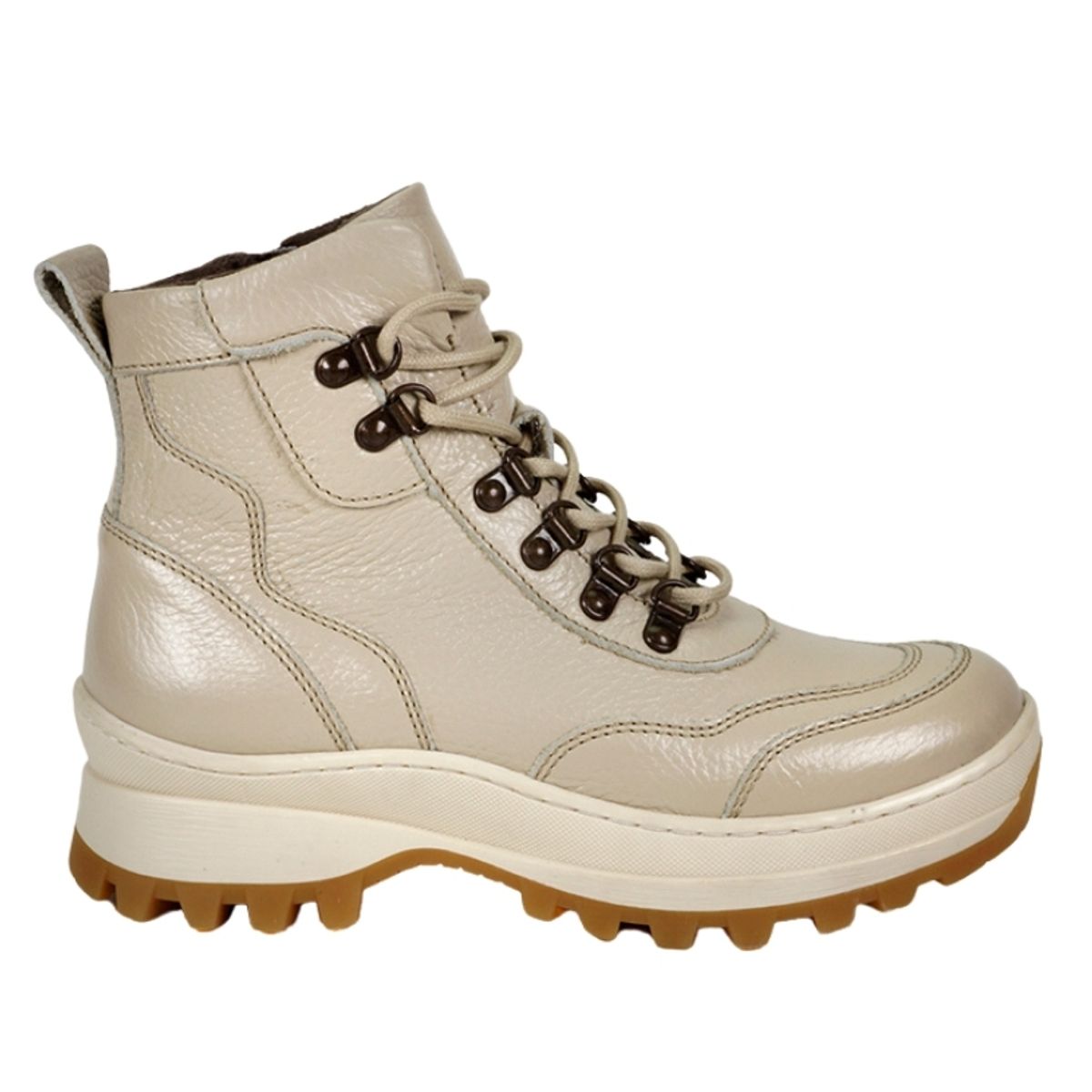 DEGAS - Botín Cuero Belinha Beige DEGAS