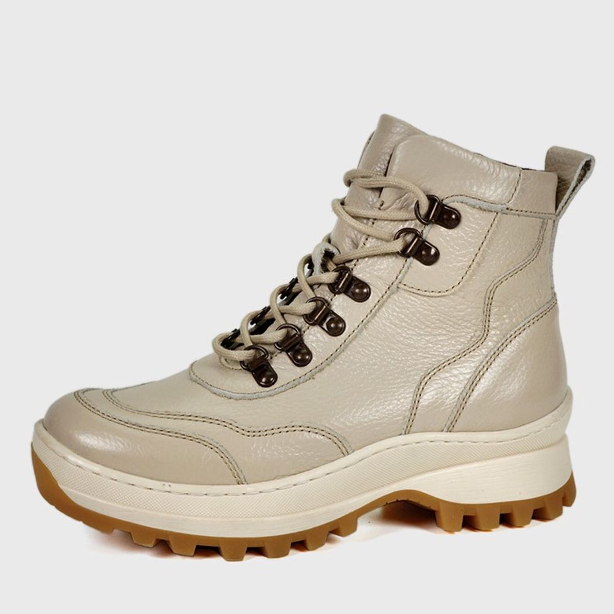 DEGAS - Botín Cuero Belinha Beige DEGAS