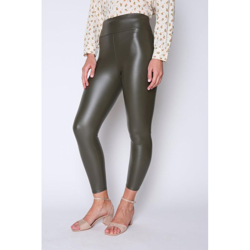 ECLIPSE - Calza Ecocuero Gwen Verde Militar Eclipse ECLIPSE