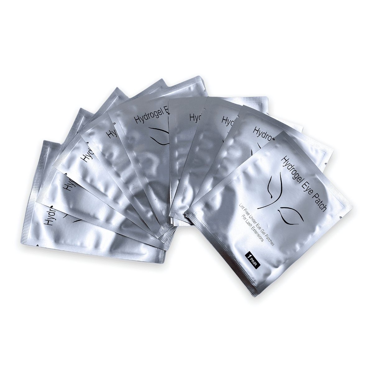 GENERICO - Parches Hidrogel para extensiones de Pestañas Lifting 50 und