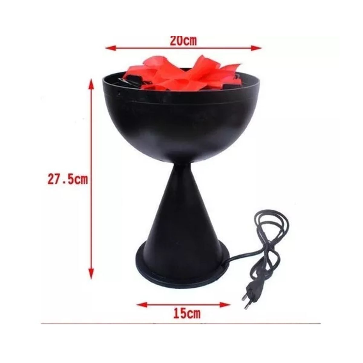 GENERICO - Lampara Antorcha Decorativa Con Llama Artificial