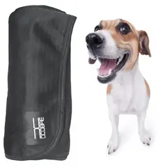 DCOBRE - Manta para Cama Mascotas en Cobre y Polar color negro