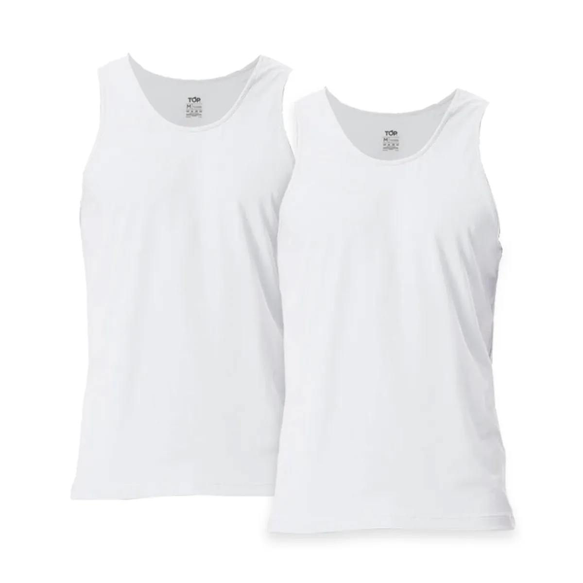 TOP - Camiseta Sin Mangas Algodón Pack 2 Top