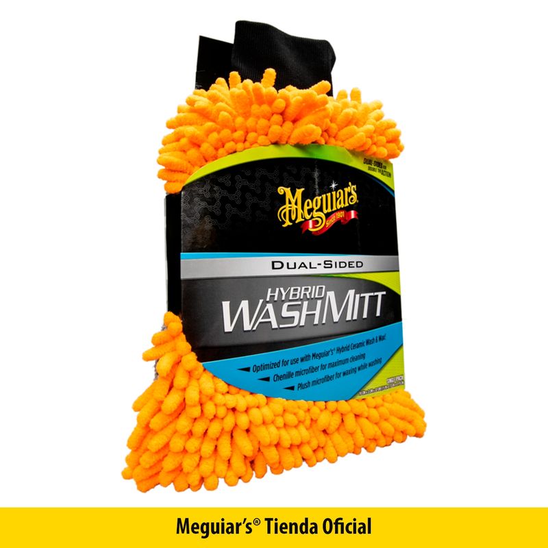 MEGUIARS - Guante de lavado Meguiars Dual Sided Hybrid Wash Mitt