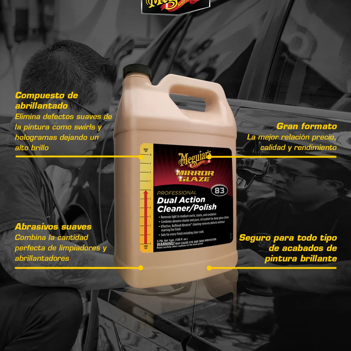 MEGUIARS - Pulimento Meguiars Dual Action Cleaner Polisher