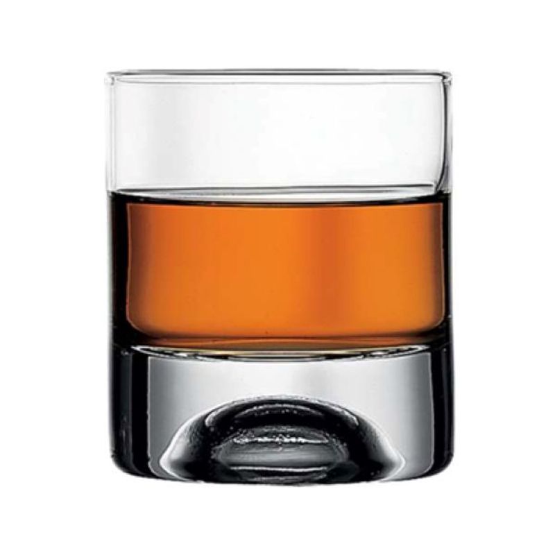 PASABAHCE - Set 6 Vaso Vidrio Holiday Fondo Grueso Bajo 205cc Pasabahce