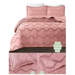 GENERICO - CUBRECAMAS VERANO 2 PLAZAS ,TELA QUILT , ELLIS GREYS BOUTIQUE