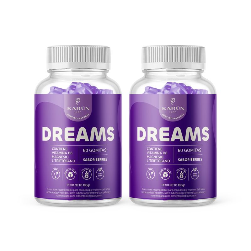 KARUNLIFE - Pack Gomitas Dreams Sueño Y Descanso - 120 Un Karun Life