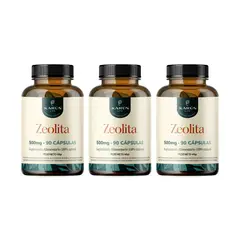 KARUNLIFE - Zeolita Premium Pack - 3 Frascos (270 Capsulas)