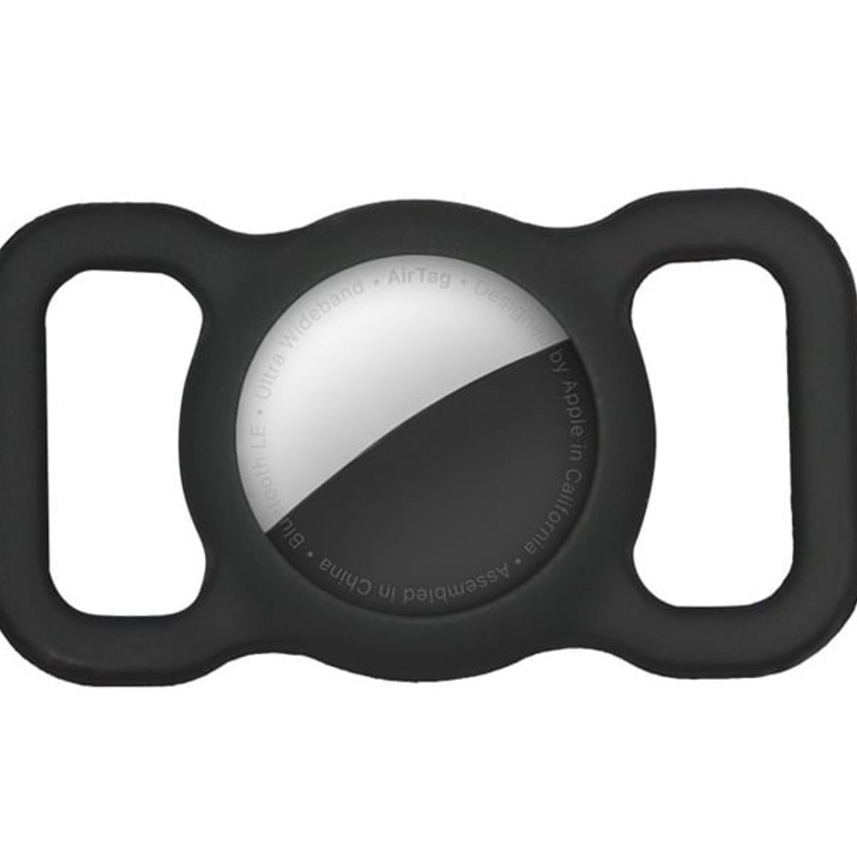 GENERICO - Funda Para Collar Mascotas Airtag De Apple Perro Gato Negro