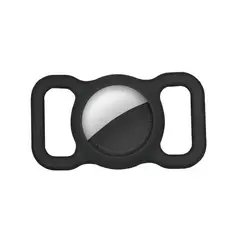 GENERICO - Funda Para Collar Mascotas Airtag De Apple Perro Gato Negro