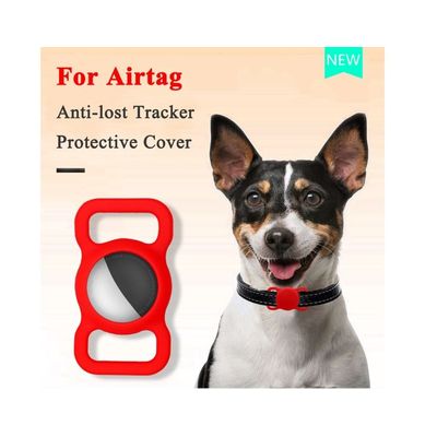 Imagen 2 del producto Funda Para Collar Mascotas Airtag De Apple Perro Gato Negro